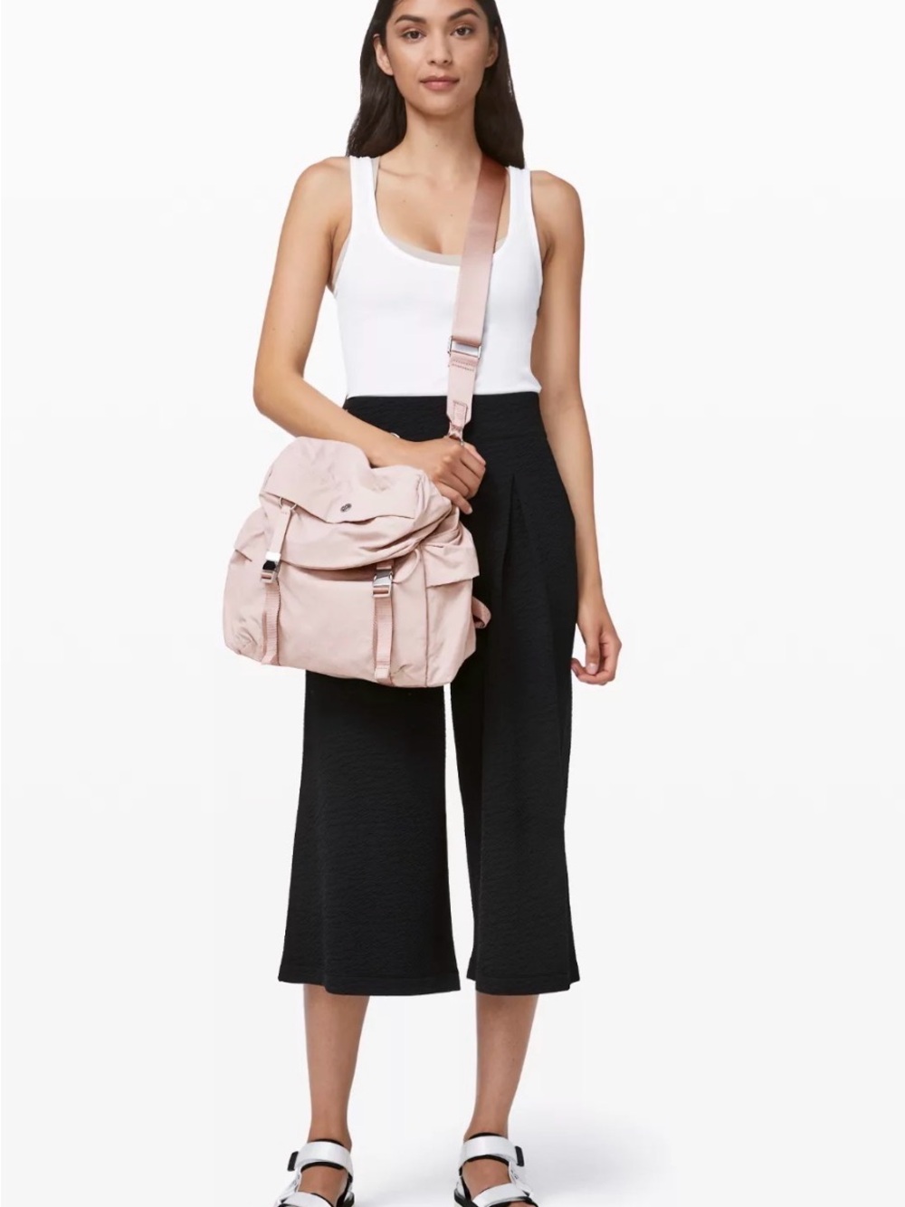 Lululemon Back To Me Pink Convertible Backpack BNWT - Picture 3 of 9